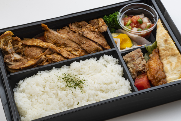 マリネした能登豚ステーキ弁当