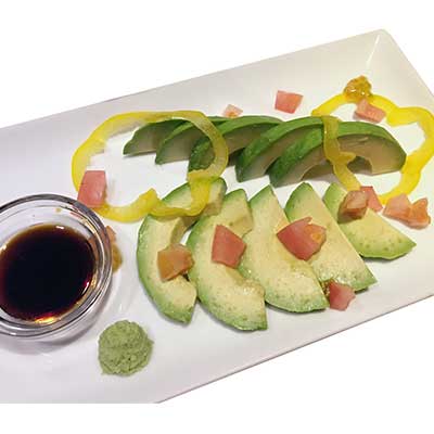 Avocado Sashimi-style