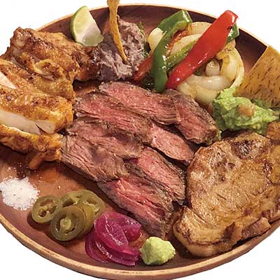 Triple Steak Plate