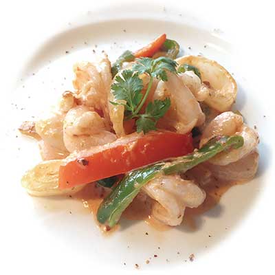 Shrimp with Chipotle Mayo