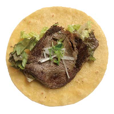 Beef Tongue Tacos
