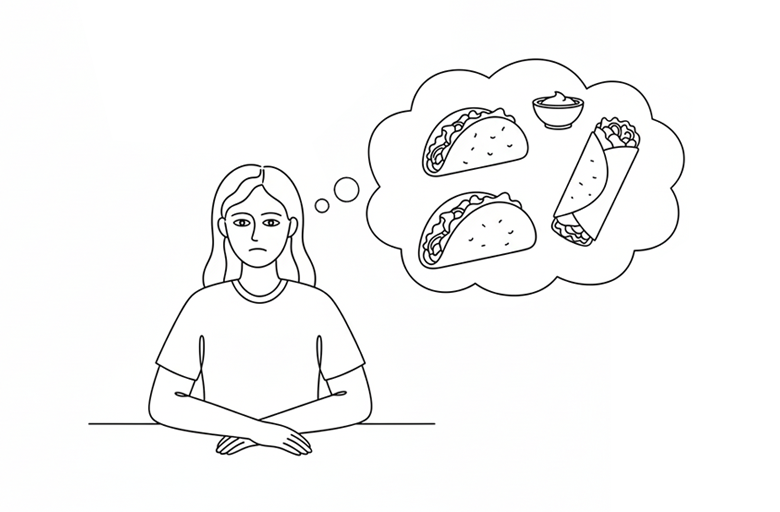 When you’re suddenly craving Mexican food