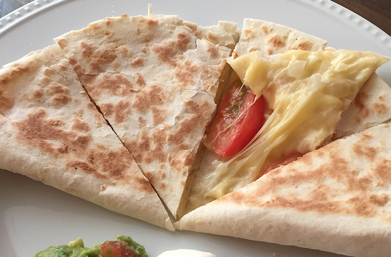 Tomato Quesadilla